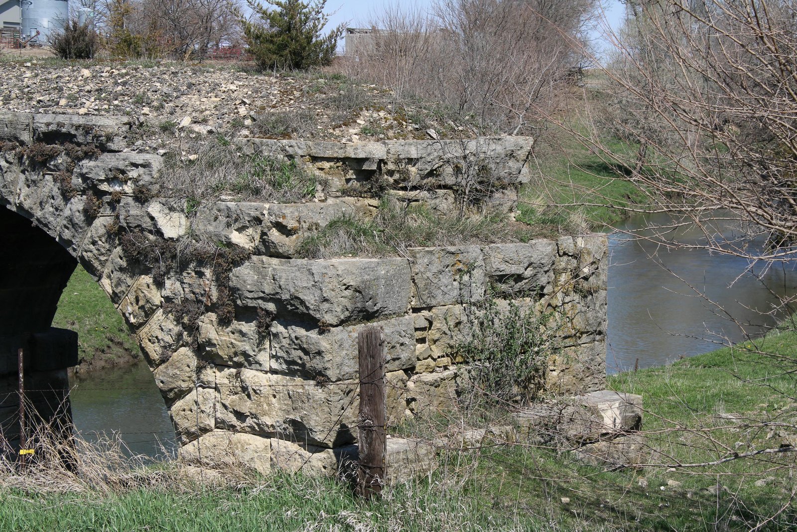 East abutment
